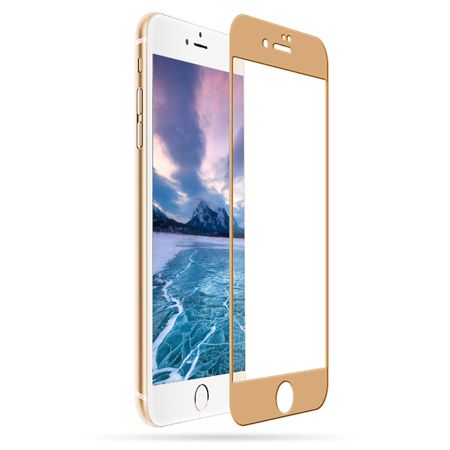 TEMPERED GLASS 5D für iPhone 7/8 Plus gold